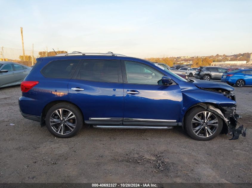 2018 Nissan Pathfinder Platinum VIN: 5N1DR2MM8JC679320 Lot: 40692327