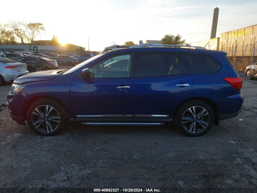 2018 Nissan Pathfinder Platinum VIN: 5N1DR2MM8JC679320 Lot: 40692327