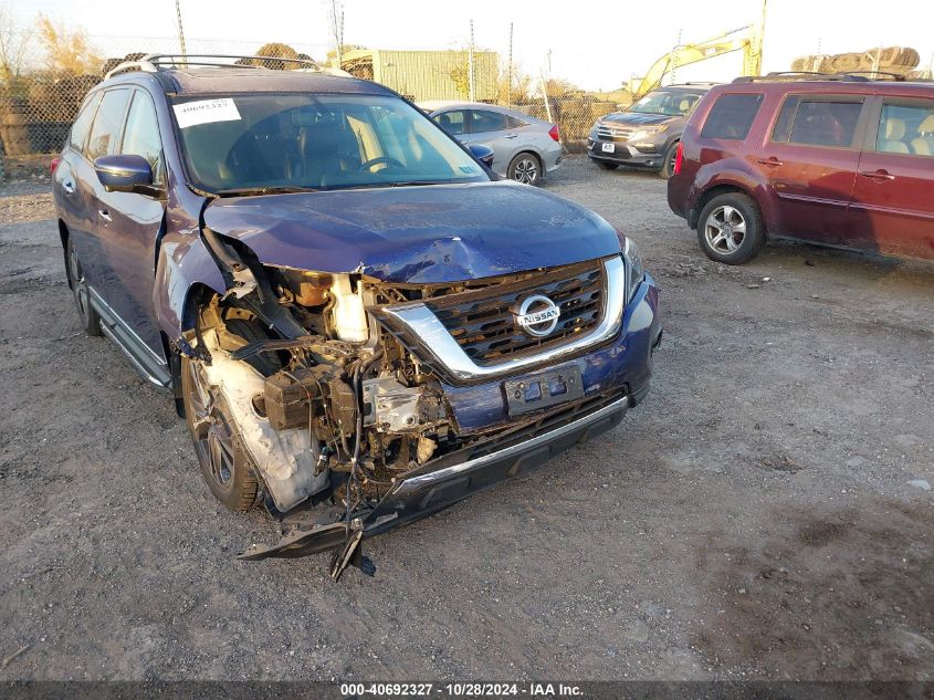 2018 Nissan Pathfinder Platinum VIN: 5N1DR2MM8JC679320 Lot: 40692327