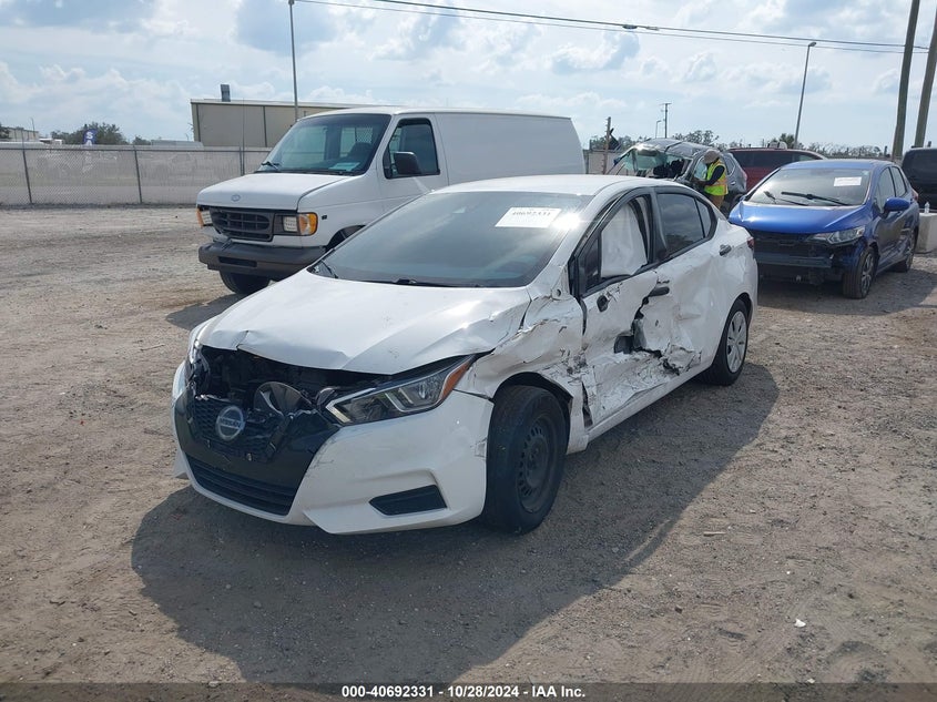 2020 NISSAN VERSA S XTRONIC CVT - 3N1CN8DV5LL827506