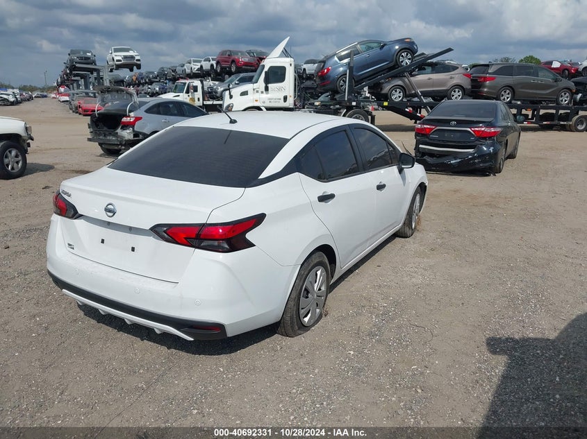 2020 NISSAN VERSA S XTRONIC CVT - 3N1CN8DV5LL827506