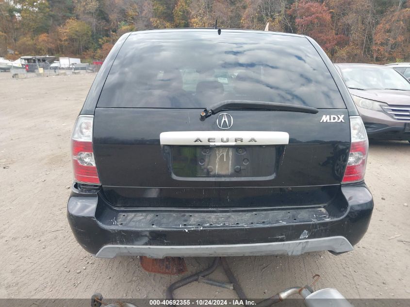 2006 Acura Mdx VIN: 2HNYD18916H514938 Lot: 40692355