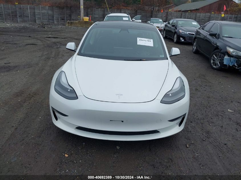 2022 Tesla Model 3 Long Range Dual Motor All-Wheel Drive VIN: 5YJ3E1EB4NF152435 Lot: 40692389