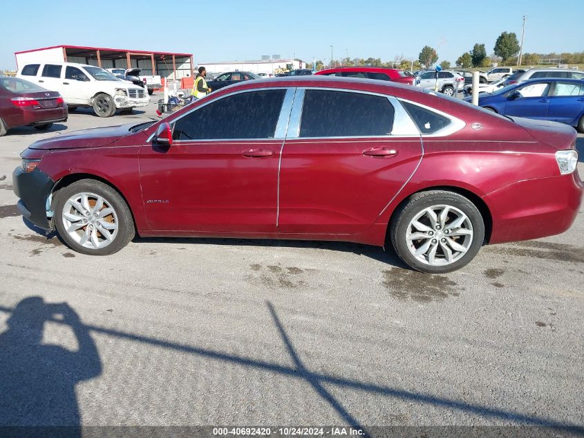 2016 Chevrolet Impala 2Lt VIN: 2G1115S32G9172187 Lot: 40692420