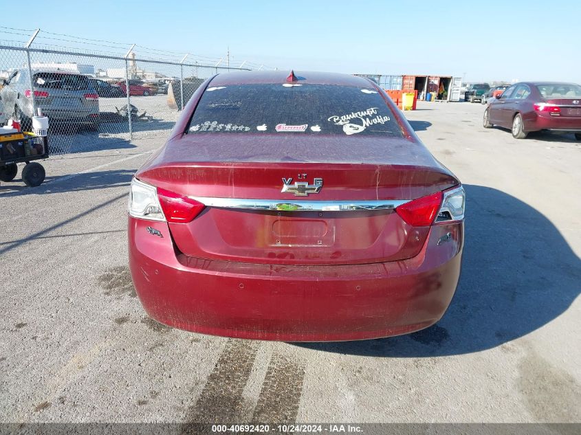 2016 Chevrolet Impala 2Lt VIN: 2G1115S32G9172187 Lot: 40692420