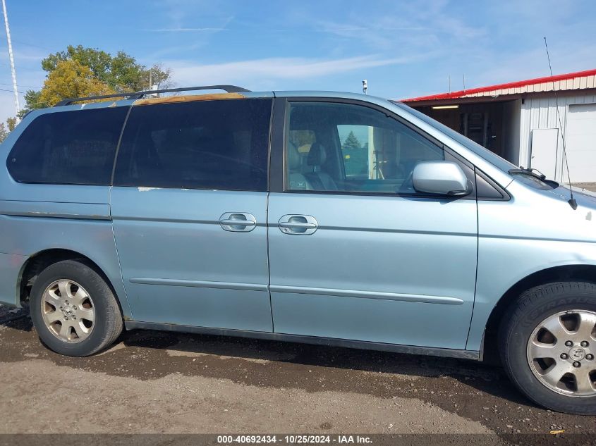 2004 Honda Odyssey Ex-L VIN: 5FNRL18014B062717 Lot: 40692434