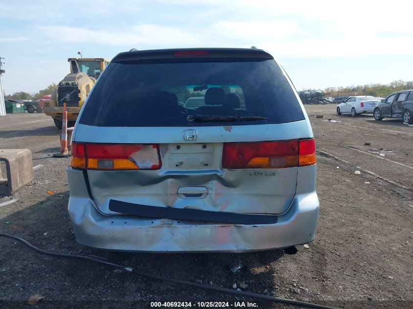 2004 Honda Odyssey Ex-L VIN: 5FNRL18014B062717 Lot: 40692434