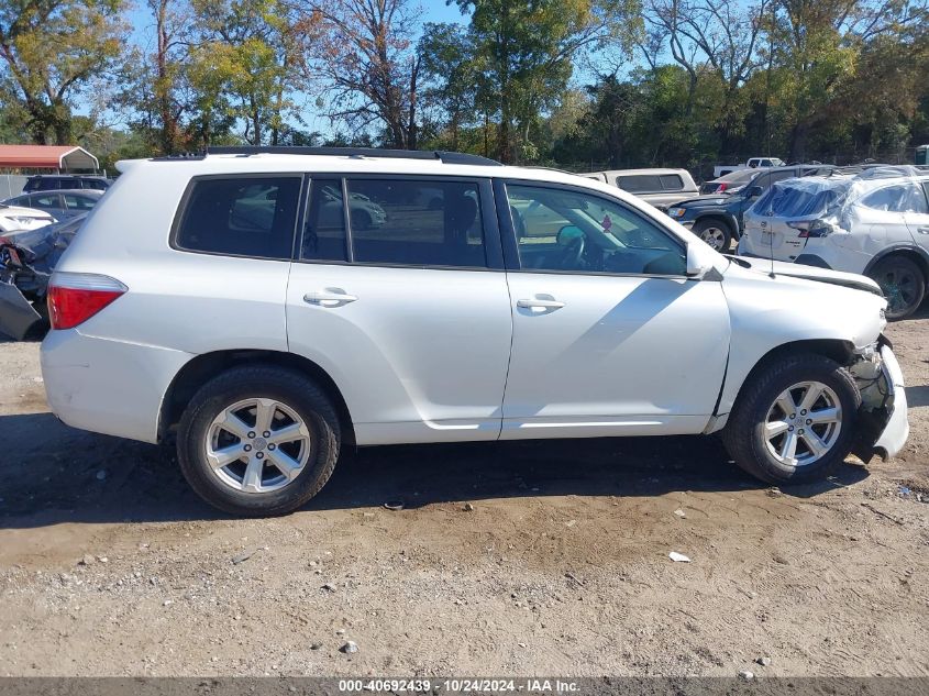 2009 Toyota Highlander VIN: JTEDA41A492005308 Lot: 40692439