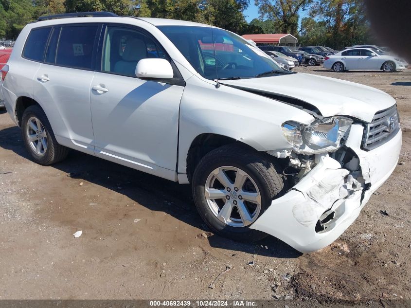 2009 Toyota Highlander VIN: JTEDA41A492005308 Lot: 40692439