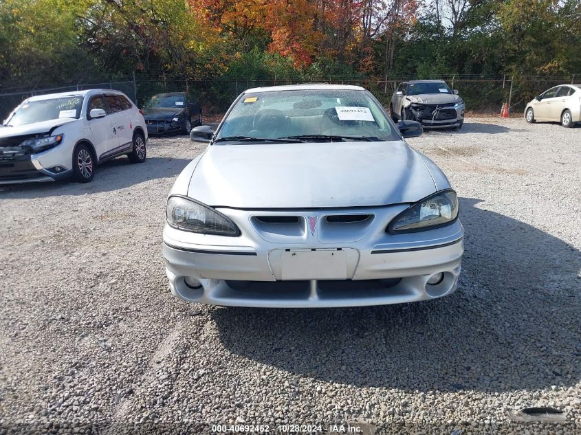 2001 Pontiac Grand Am Gt VIN: 1G2NW52E21C144809 Lot: 40692452