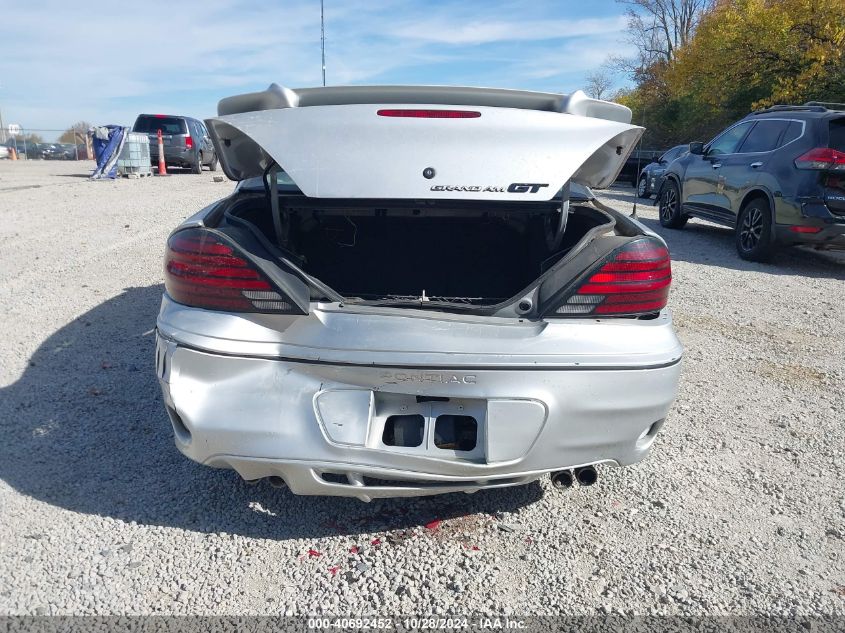 2001 Pontiac Grand Am Gt VIN: 1G2NW52E21C144809 Lot: 40692452