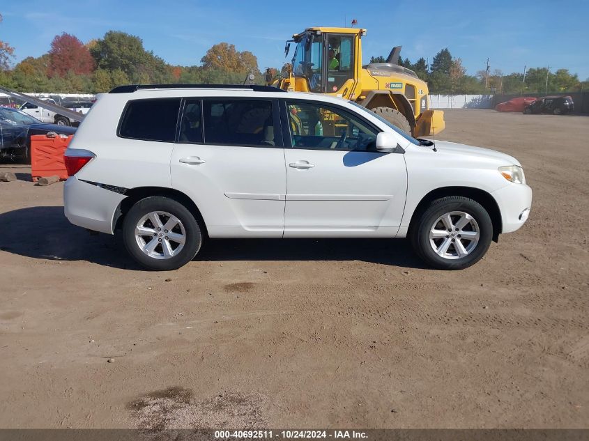 2008 Toyota Highlander VIN: JTEDS41A682052481 Lot: 40692511