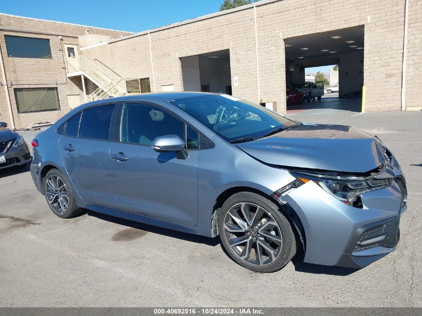 2021 Toyota Corolla Se VIN: 5YFS4MCE6MP075311 Lot: 40692516