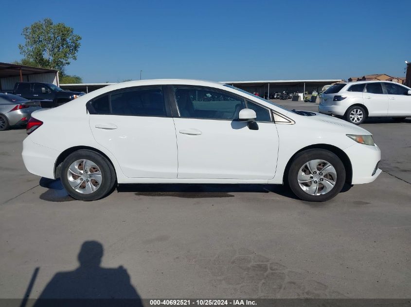 2014 Honda Civic Lx VIN: 19XFB2F50EE034229 Lot: 40692521