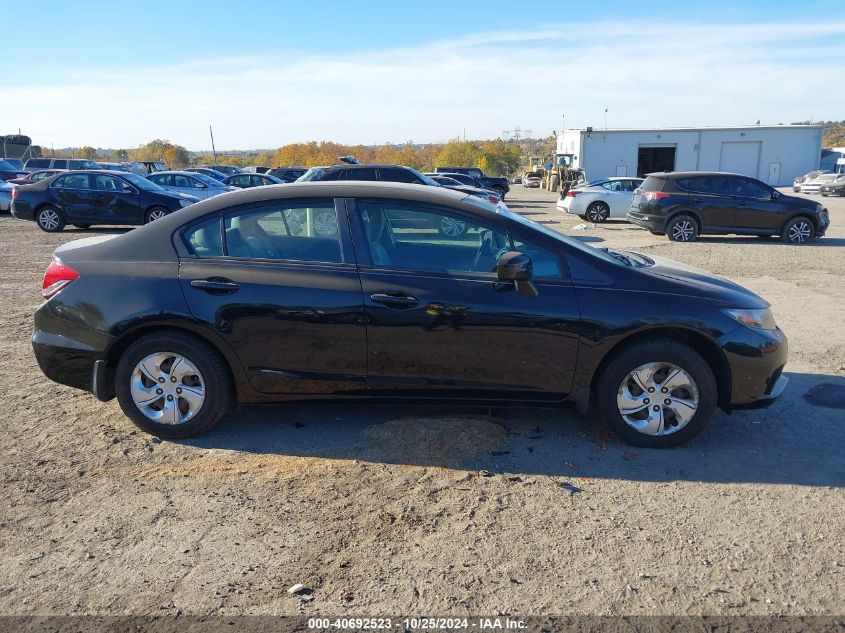 2015 Honda Civic Lx VIN: 19XFB2F50FE222394 Lot: 40692523