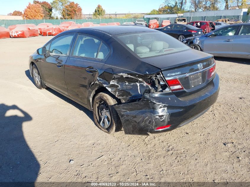 2015 Honda Civic Lx VIN: 19XFB2F50FE222394 Lot: 40692523