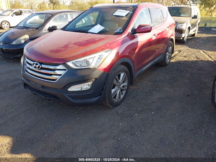 VIN 5XYZWDLA5GG308822 2016 Hyundai Santa Fe, Sport... no.2