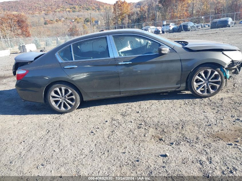 2013 Honda Accord Sport VIN: 1HGCR2F57DA225440 Lot: 40692530