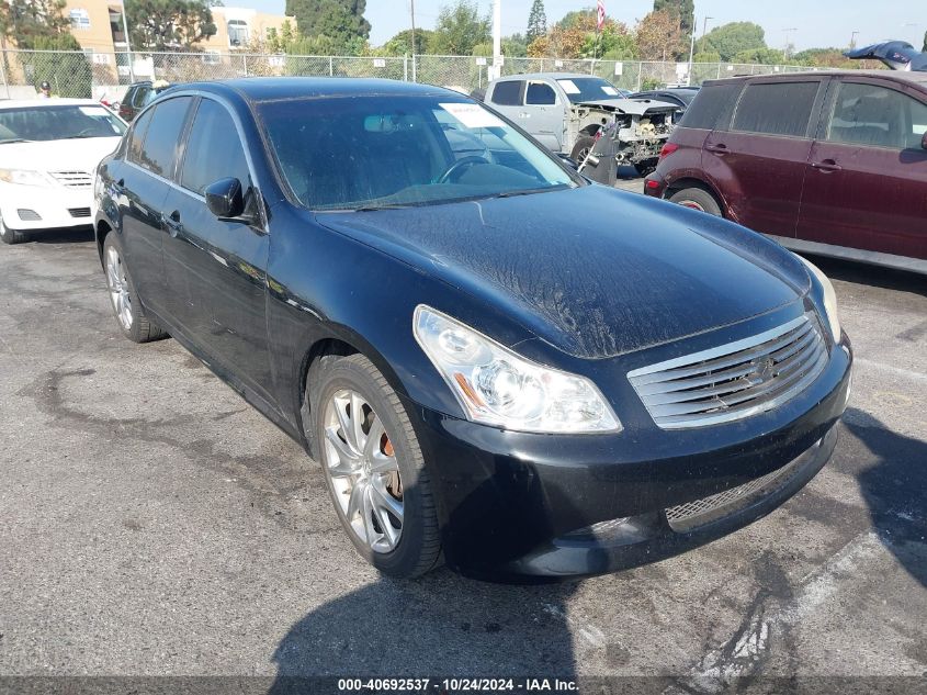 2009 Infiniti G37X VIN: JNKCV61F09M355596 Lot: 40692537