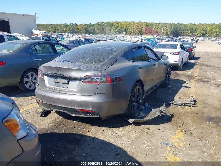 VIN 5YJSA1E51NF465122 2022 Tesla Model S, Dual Moto... no.4