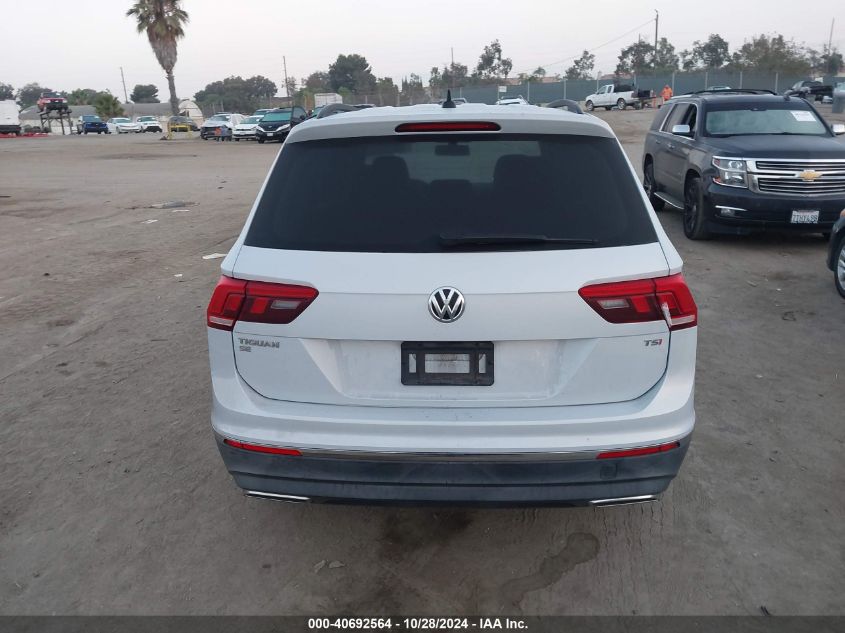 2018 Volkswagen Tiguan 2.0T Se/2.0T Sel VIN: 3VV3B7AX0JM208813 Lot: 40692564