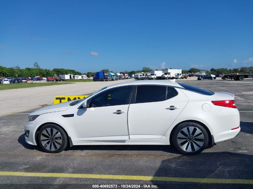 2012 Kia Optima Sx VIN: 5XXGR4A60CG057395 Lot: 40692573