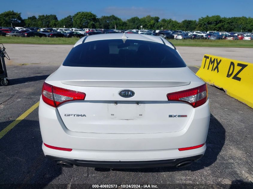 2012 Kia Optima Sx VIN: 5XXGR4A60CG057395 Lot: 40692573