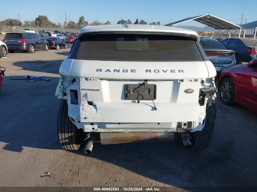 2019 Land Rover Range Rover Evoque Se/Se Premium VIN: SALVP2RX4KH329262 Lot: 40692593