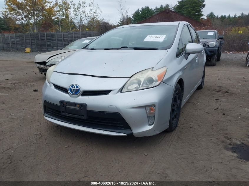 2012 Toyota Prius Two VIN: JTDKN3DU5C5506875 Lot: 40692615