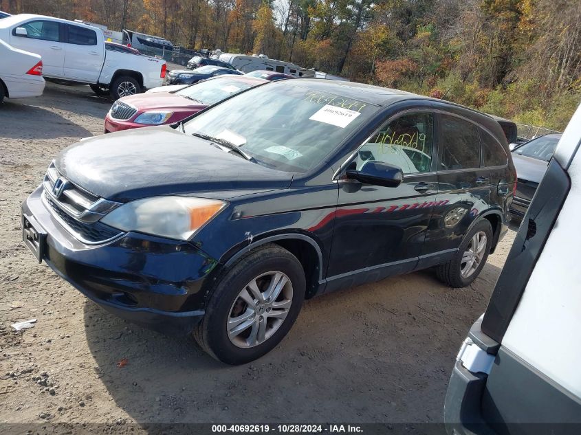 2010 Honda Cr-V Ex-L VIN: JHLRE4H77AC011100 Lot: 40692619