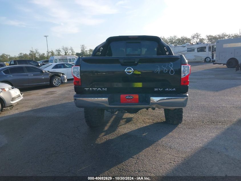 2017 Nissan Titan Sv VIN: 1N6AA1EJ8HN543794 Lot: 40692629