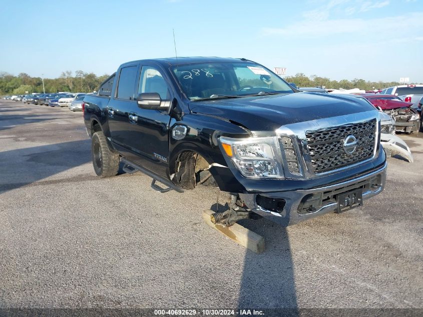 2017 Nissan Titan Sv VIN: 1N6AA1EJ8HN543794 Lot: 40692629