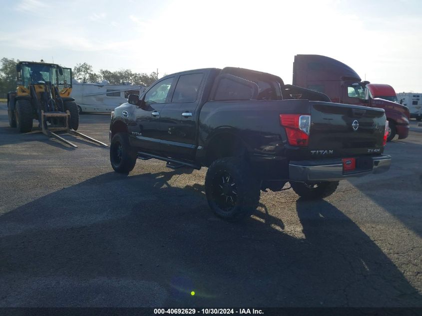 2017 Nissan Titan Sv VIN: 1N6AA1EJ8HN543794 Lot: 40692629