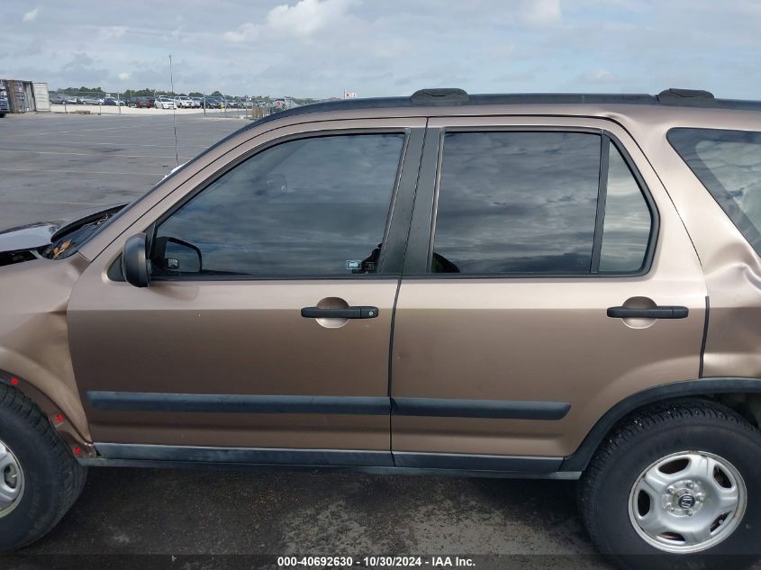 2004 Honda Cr-V Lx VIN: JHLRD78544CR38925 Lot: 40692630