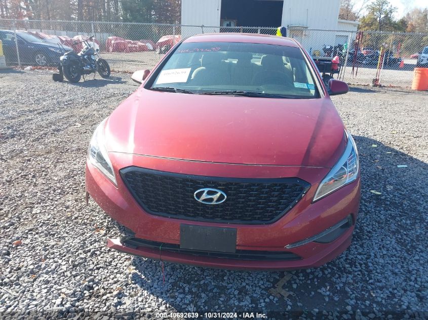 2015 Hyundai Sonata Se VIN: 5NPE24AF3FH210789 Lot: 40692639