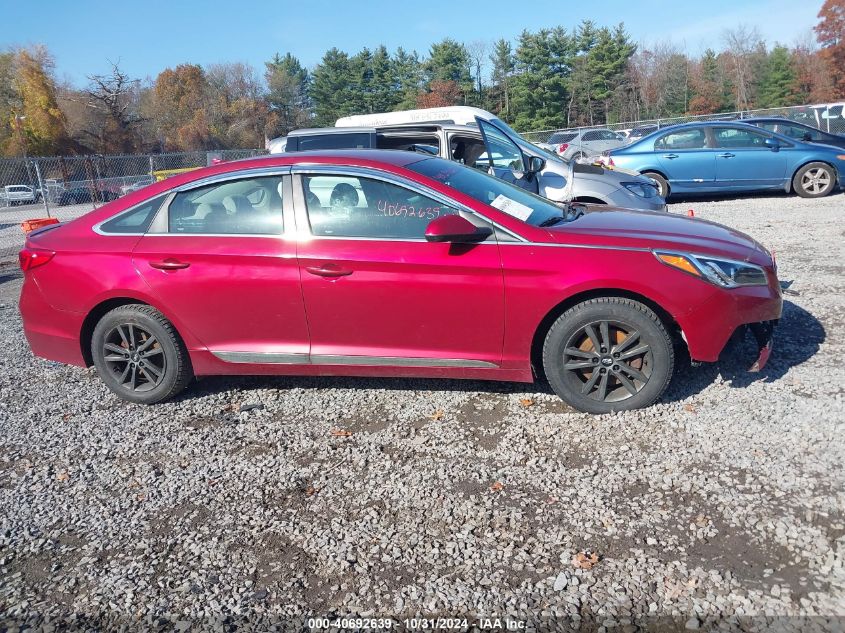 2015 Hyundai Sonata Se VIN: 5NPE24AF3FH210789 Lot: 40692639