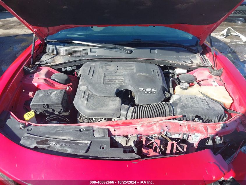 2018 DODGE CHARGER SXT RWD - 2C3CDXBG5JH110225