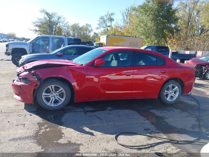 2018 Dodge Charger Sxt Rwd VIN: 2C3CDXBG5JH110225 Lot: 40692666