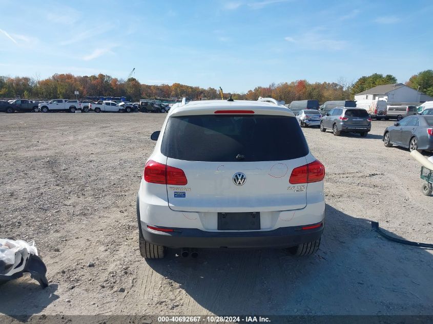 2013 Volkswagen Tiguan Sel VIN: WVGBV3AX7DW091497 Lot: 40692667