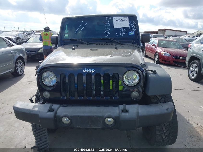 2016 Jeep Wrangler Unlimited Sport VIN: 1C4BJWDG6GL150719 Lot: 40692672