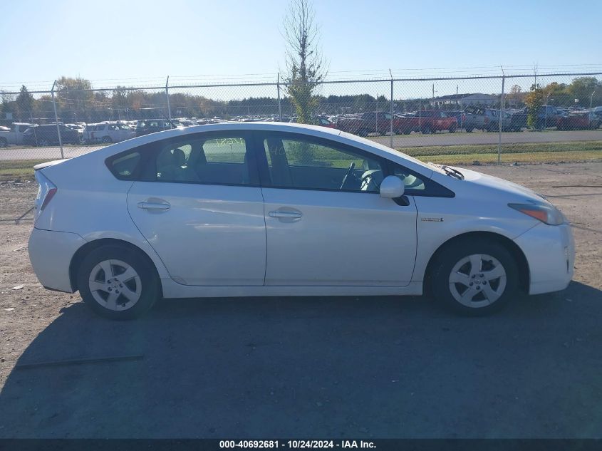 2011 Toyota Prius Three VIN: JTDKN3DU4B0329120 Lot: 40692681