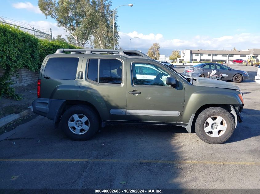 2005 Nissan Xterra S VIN: 5N1AN08U45C627802 Lot: 40692683