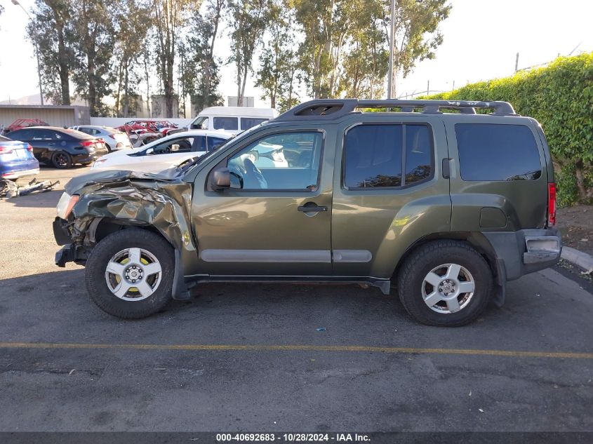 2005 Nissan Xterra S VIN: 5N1AN08U45C627802 Lot: 40692683