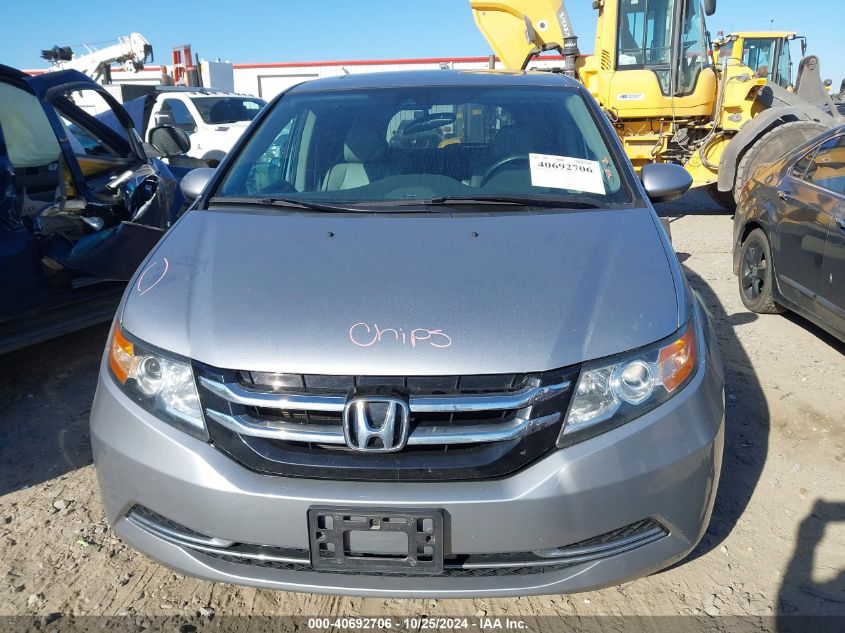 2016 Honda Odyssey Ex-L VIN: 5FNRL5H62GB091904 Lot: 40692706