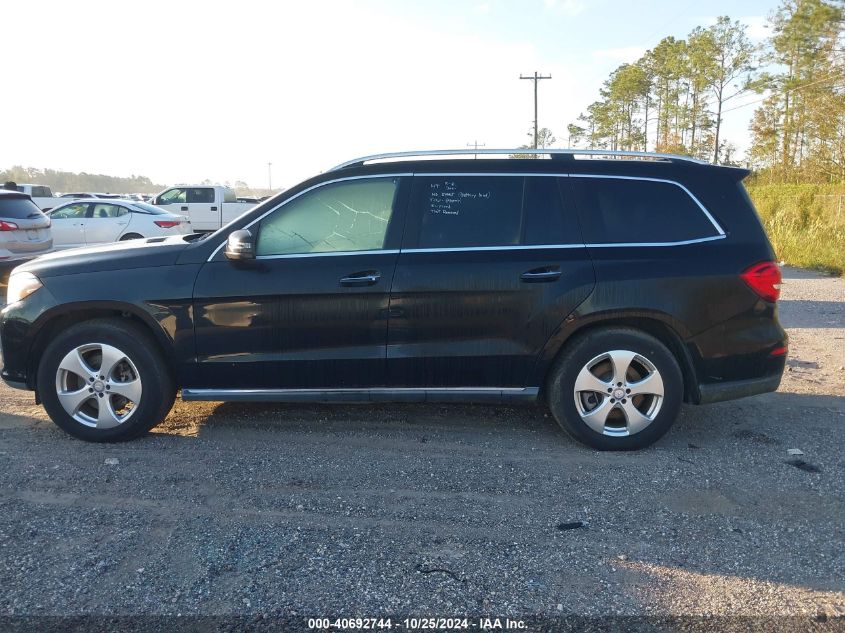 2017 Mercedes-Benz Gls 450 4Matic VIN: 4JGDF6EE9HA903840 Lot: 40692744