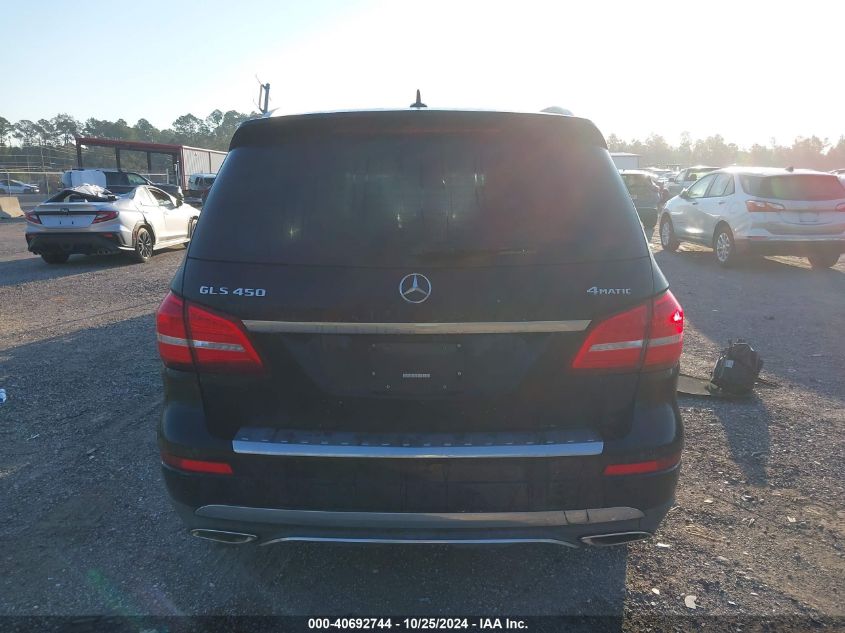 2017 Mercedes-Benz Gls 450 4Matic VIN: 4JGDF6EE9HA903840 Lot: 40692744