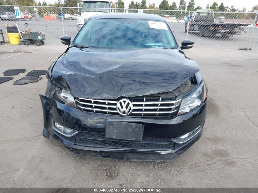 2014 Volkswagen Passat 1.8T Sel Premium VIN: 1VWCT7A30EC070347 Lot: 40692745