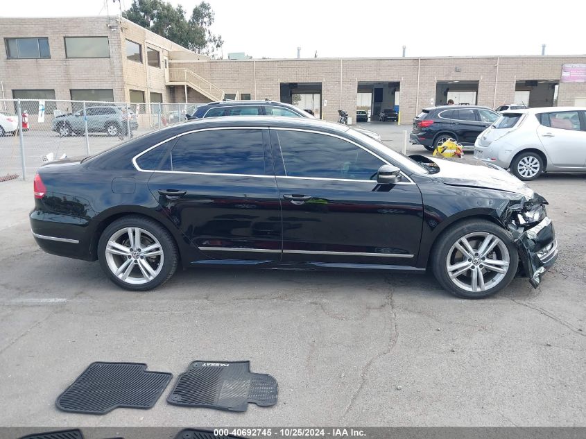 2014 Volkswagen Passat 1.8T Sel Premium VIN: 1VWCT7A30EC070347 Lot: 40692745