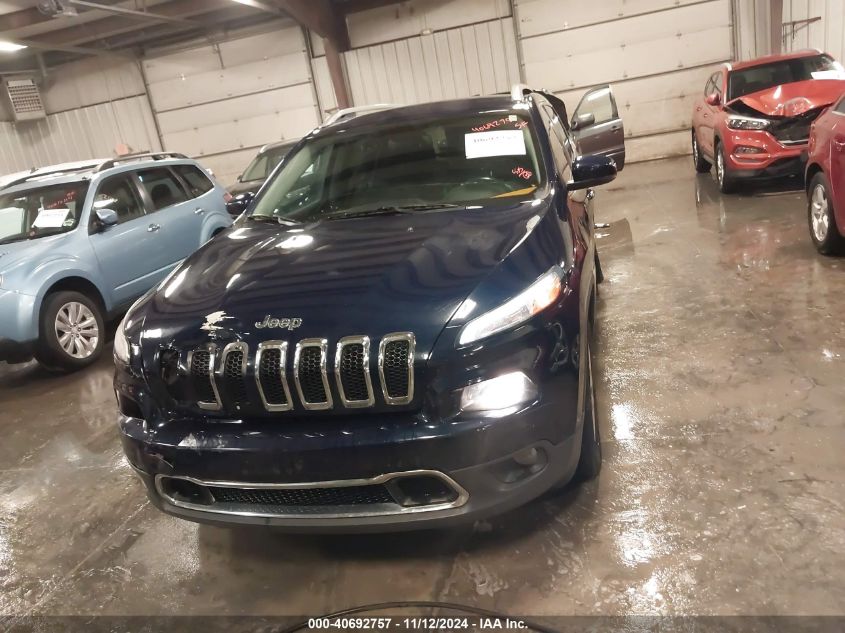 2016 Jeep Cherokee Limited VIN: 1C4PJMDB8GW299145 Lot: 40692757