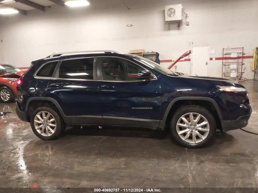 2016 Jeep Cherokee Limited VIN: 1C4PJMDB8GW299145 Lot: 40692757